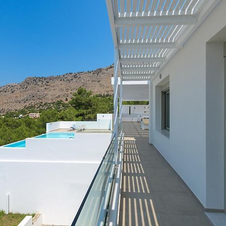 Villa Allegra With Pool In Pefkos, Lindos Area Pefki Zewnętrze zdjęcie