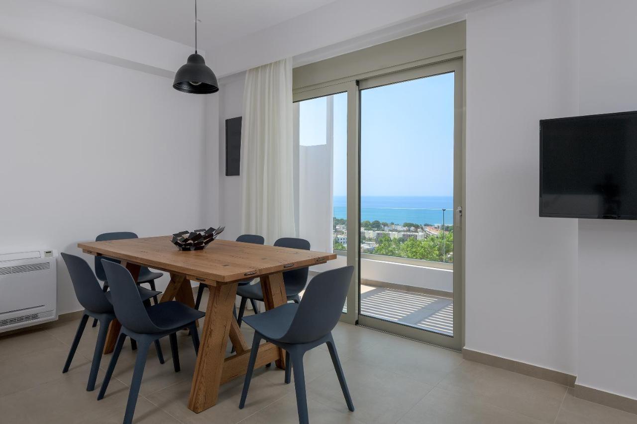 Villa Allegra With Pool In Pefkos, Lindos Area Pefki Zewnętrze zdjęcie